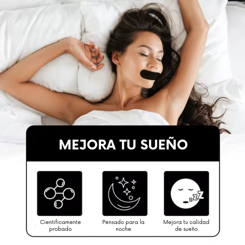 Cintas Bucales - Elimina los ronquidos desde la primera noche