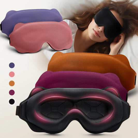 Mascara para dormir de algodón